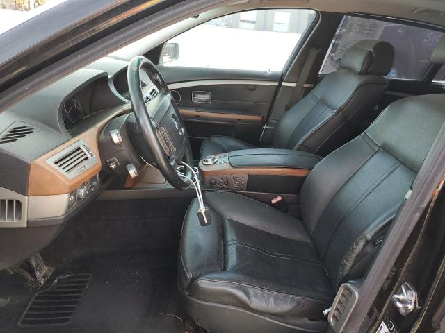 Photo 7 from auction – 2006 BMW 750 LI with VIN WBAHN83526DT32109