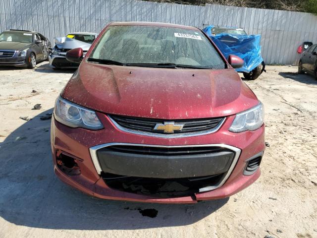 Photo 5 from auction – 2018 CHEVROLET SONIC LT with VIN 1G1JD5SH8J4123797