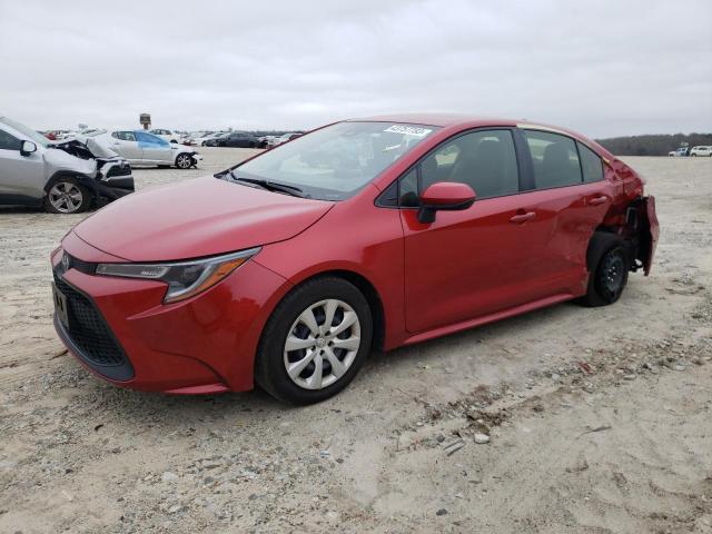 TOYOTA COROLLA LE 2021 with VIN JTDEPMAE6MJ189742 - Photo from auction