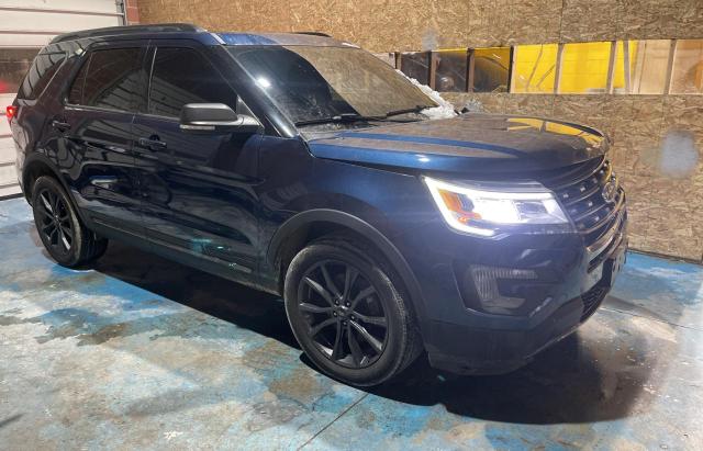 FORD EXPLORER X 2017 with VIN 1FM5K8D86HGD74724 - Photo from auction