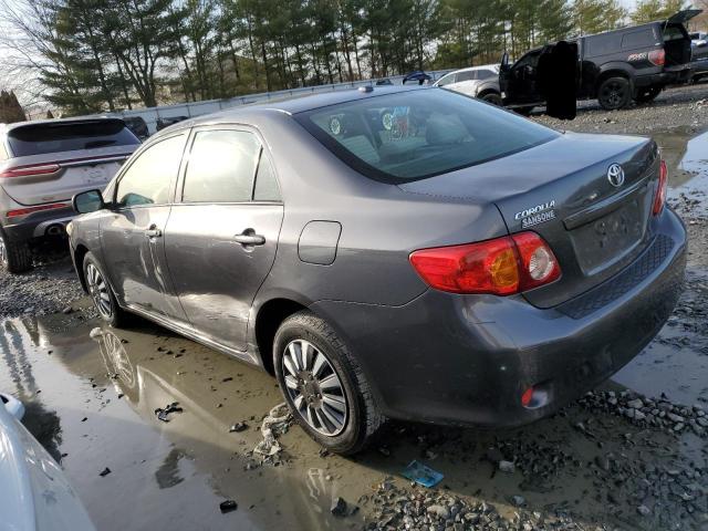 Photo 2 from auction – 2009 TOYOTA COROLLA BA with VIN JTDBL40E099047010