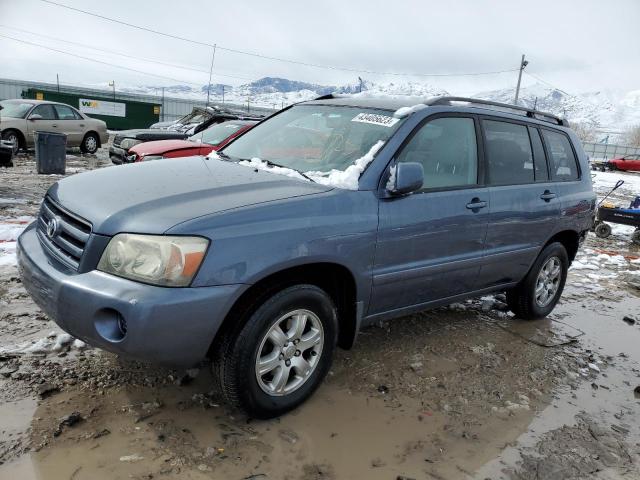 TOYOTA HIGHLANDER 2004 with VIN JTEEP21AX40023940 - Photo from auction