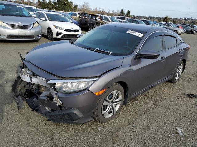 Photo 1 from auction – 2018 HONDA CIVIC LX with VIN 2HGFC2F59JH512760