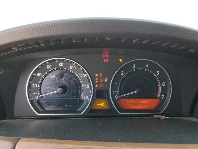 Photo 9 from auction – 2006 BMW 750 LI with VIN WBAHN83526DT32109