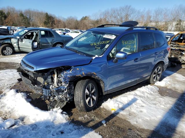 SUBARU FORESTER 2 2017 with VIN JF2SJAGC8HH504824 - Photo from auction