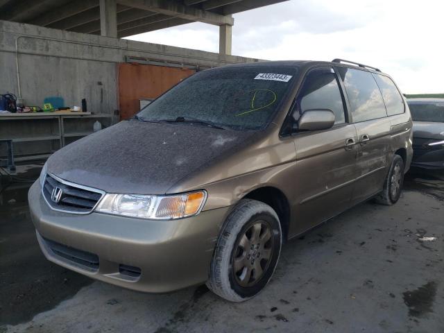 HONDA ODYSSEY EX 2003 with VIN 5FNRL18903B140997 - Photo from auction