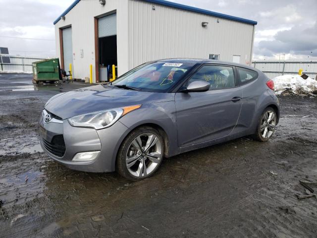 HYUNDAI VELOSTER 2013 with VIN KMHTC6AD9DU115022 - Photo from auction