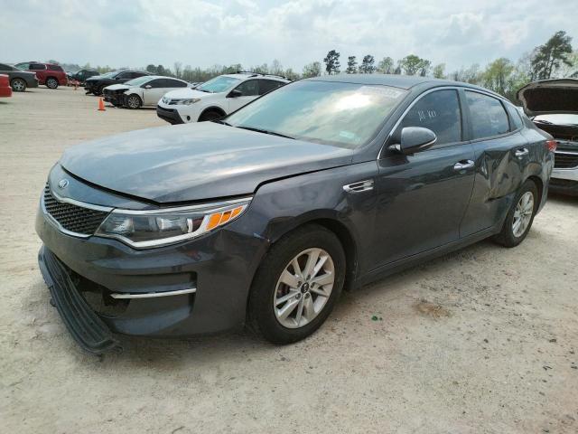 KIA OPTIMA LX 2018 with VIN KNAGT4L37J5211281 - Photo from auction
