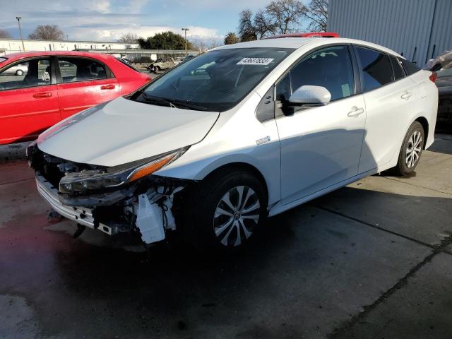 TOYOTA PRIUS PRIM 2021 with VIN JTDKAMFP1M3185164 - Photo from auction