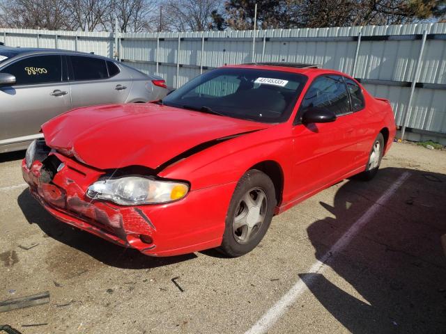 Photo 1 from auction – 2001 CHEVROLET MONTE CARL with VIN 2G1WX15K619338850