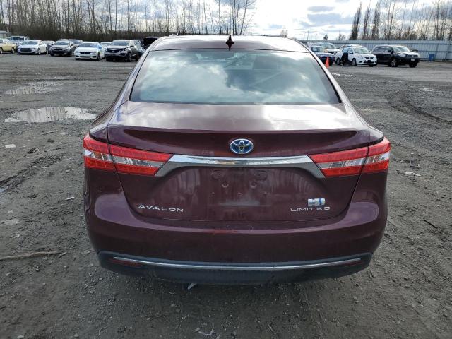 Photo 6 from auction – 2014 TOYOTA AVALON HYB with VIN 4T1BD1EB9EU032700