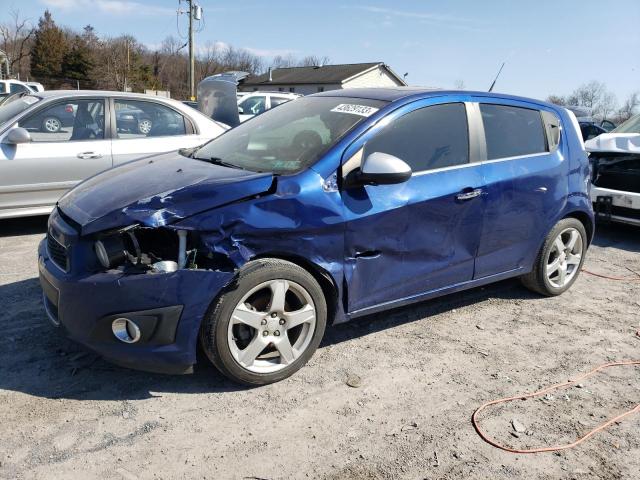CHEVROLET SONIC LTZ 2013 with VIN 1G1JF6SB7D4225821 - Photo from auction