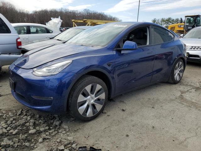TESLA MODEL Y 2021 with VIN 5YJYGDEEXMF096785 - Photo from auction
