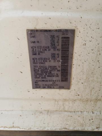 Photo 14 from auction – 2013 NISSAN PATHFINDER with VIN 5N1AR2MM1DC604935
