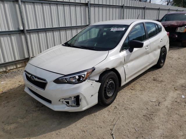SUBARU IMPREZA 2019 with VIN 4S3GTAA61K3716048 - Photo from auction