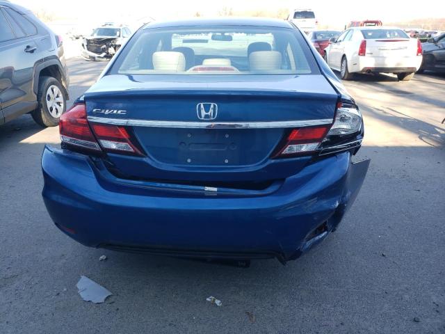 Photo 6 from auction – 2013 HONDA CIVIC LX with VIN 19XFB2F54DE262040