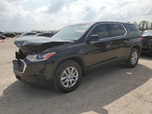 Photo 1 from auction – 2021 CHEVROLET TRAVERSE L with VIN 1GNERFKW5MJ123252
