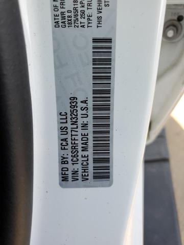 Photo 14 from auction – 2020 RAM 1500 BIG H with VIN 1C6SRFFT7LN325939
