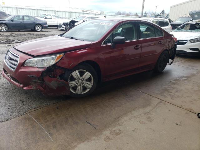 SUBARU LEGACY 2.5 2017 with VIN 4S3BNAA64H3063955 - Photo from auction