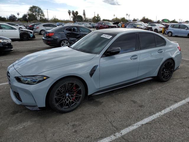 BMW M3 COMPETI 2022 with VIN WBS43AY05NFM00913 - Photo from auction