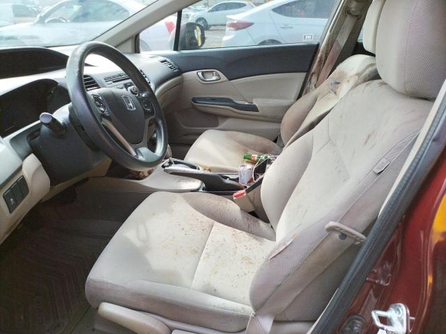 Photo 7 from auction – 2012 HONDA CIVIC LX with VIN 2HGFB2F59CH609057