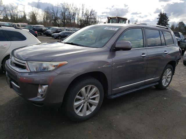 TOYOTA HIGHLANDER 2012 with VIN JTEDC3EH0C2006412 - Photo from auction