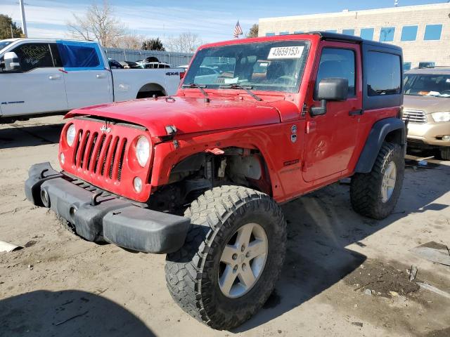 Photo 1 from auction – 2015 JEEP WRANGLER S with VIN 1C4AJWAG6FL663175