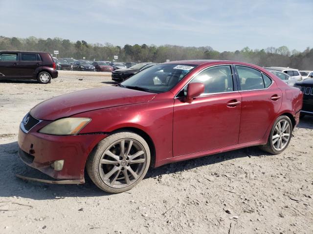 LEXUS IS 250 2007 with VIN JTHBK262872056563 - Photo from auction
