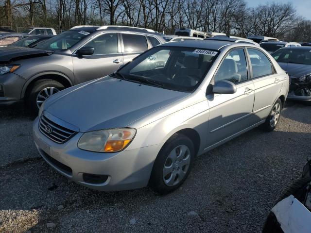 KIA SPECTRA EX 2008 with VIN KNAFE121385545578 - Photo from auction