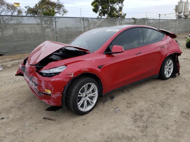 TESLA MODEL Y 2022 with VIN 7SAYGAEE1NF344053 - Photo from auction