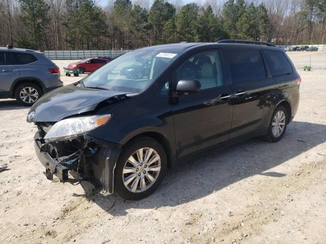 TOYOTA SIENNA XLE 2011 with VIN 5TDDK3DC6BS011442 - Photo from auction