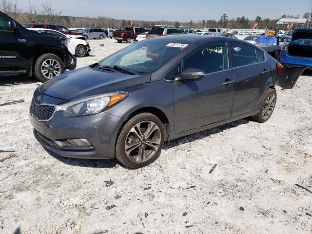 KIA FORTE EX 2014 with VIN KNAFX4A89E5094520 - Photo from auction
