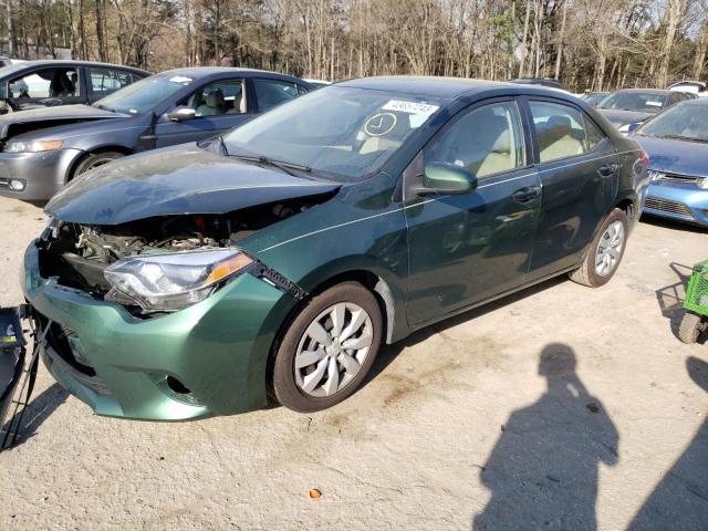 TOYOTA COROLLA L 2016 with VIN 2T1BURHE3GC724170 - Photo from auction