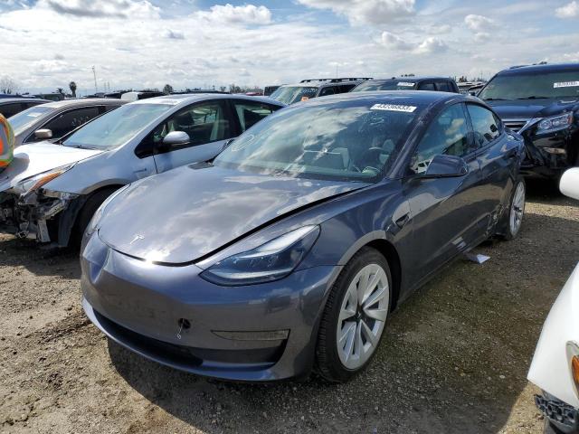 TESLA MODEL 3 2021 with VIN 5YJ3E1EB5MF001716 - Photo from auction