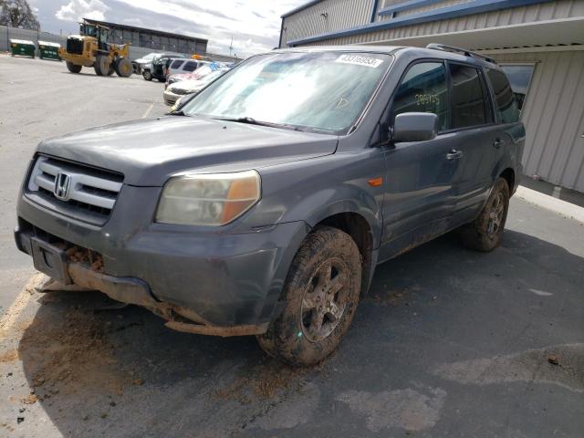 HONDA PILOT EXL 2007 with VIN 5FNYF28617B004916 - Photo from auction