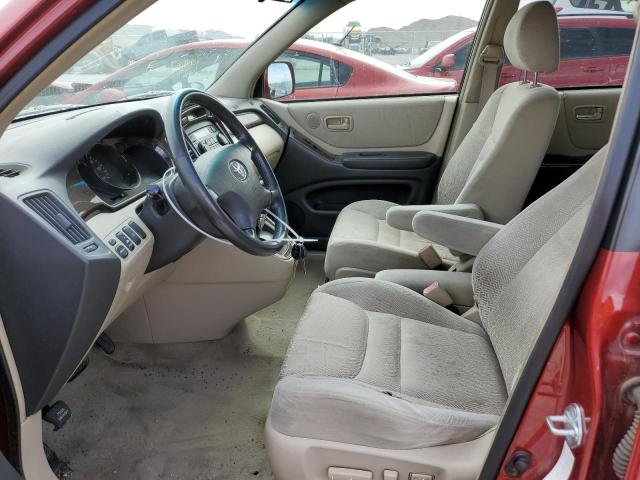 Photo 7 from auction – 2001 TOYOTA HIGHLANDER with VIN JTEGF21A310012334