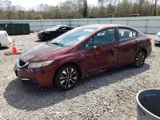 HONDA CIVIC EX 2014 with VIN 19XFB2F81EE257731 - Photo from auction