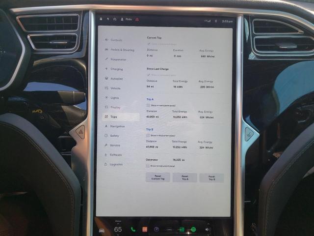Photo 9 from auction – 2016 TESLA MODEL S with VIN 5YJSA1E29GF156099