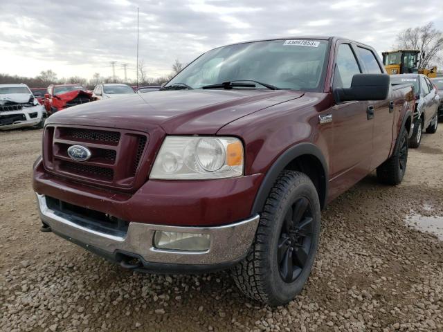 FORD F150 SUPER 2004 with VIN 1FTPW14554KC55150 - Photo from auction