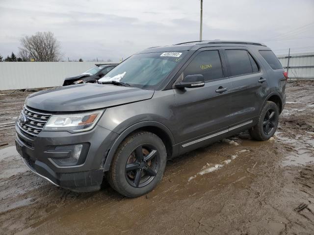 FORD EXPLORER X 2016 with VIN 1FM5K8D88GGA64752 - Photo from auction