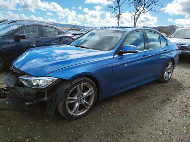 BMW 335 I 2015 with VIN WBA3A9C55FKW74287 - Photo from auction