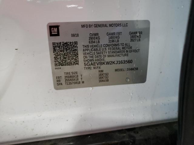 Photo 14 from auction – 2019 BUICK ENCLAVE PR with VIN 5GAEVBKW2KJ163560