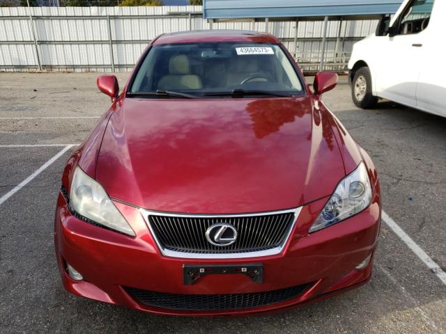 Photo 5 from auction – 2008 LEXUS IS 250 with VIN JTHBK262X85051557