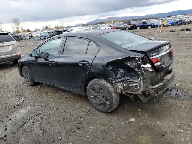 Photo 2 from auction – 2014 HONDA CIVIC LX with VIN 19XFB2F57EE266715