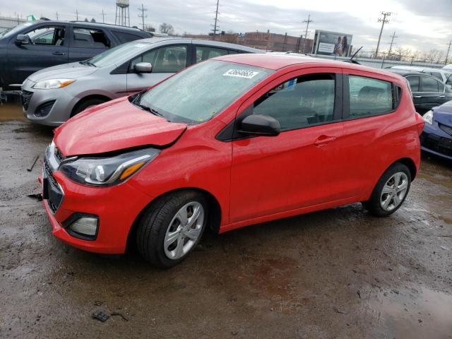 CHEVROLET SPARK LS 2019 with VIN KL8CB6SA2KC713296 - Photo from auction