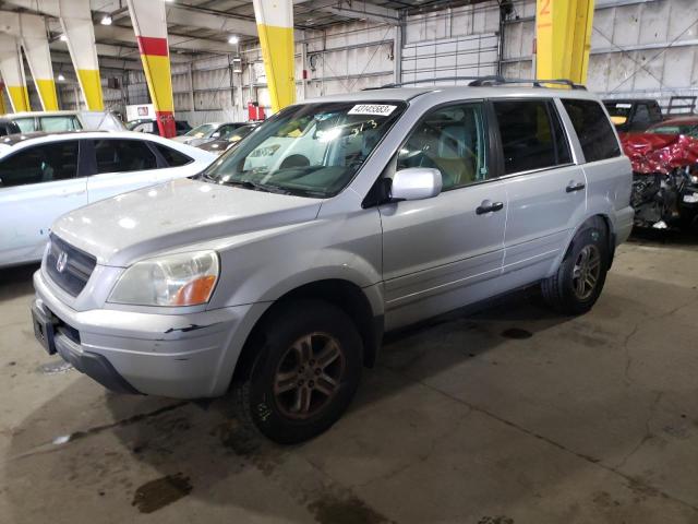 HONDA PILOT EXL 2004 with VIN 2HKYF18514H516979 - Photo from auction