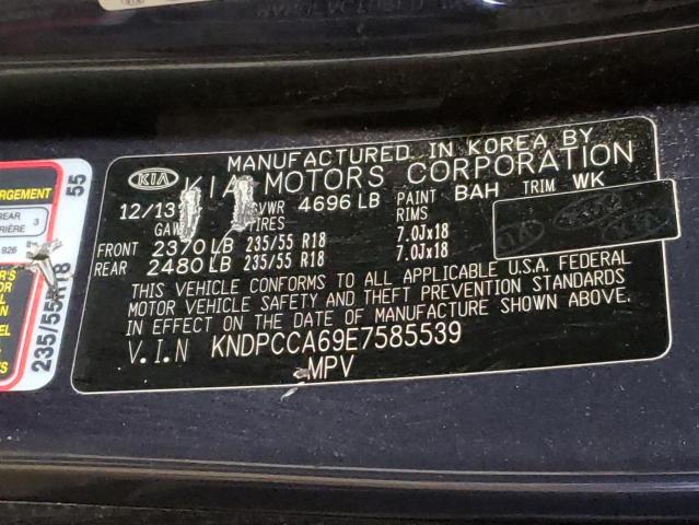 Photo 14 from auction – 2014 KIA SPORTAGE S with VIN KNDPCCA69E7585539