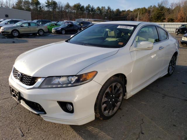 HONDA ACCORD EXL 2013 with VIN 1HGCT2B87DA012554 - Photo from auction