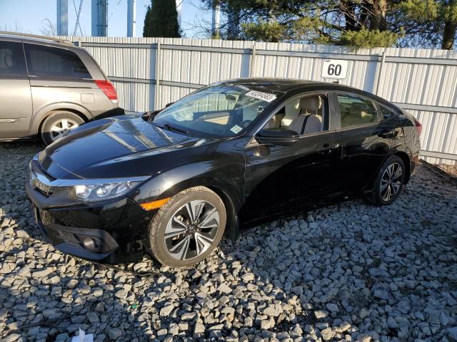 HONDA CIVIC EX 2018 with VIN JHMFC1F37JX008225 - Photo from auction