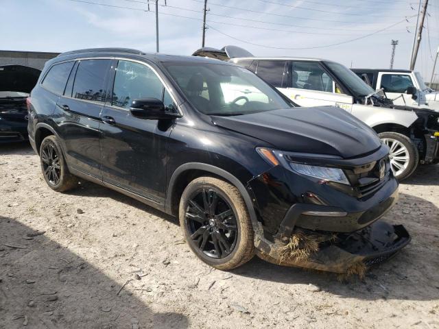 Photo 4 from auction – 2022 HONDA PILOT BLAC with VIN 5FNYF6H74NB011856